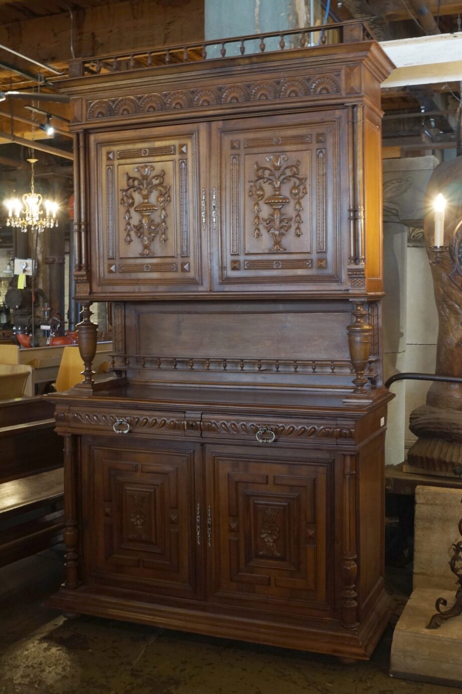 1800 Henry II Style Hutch