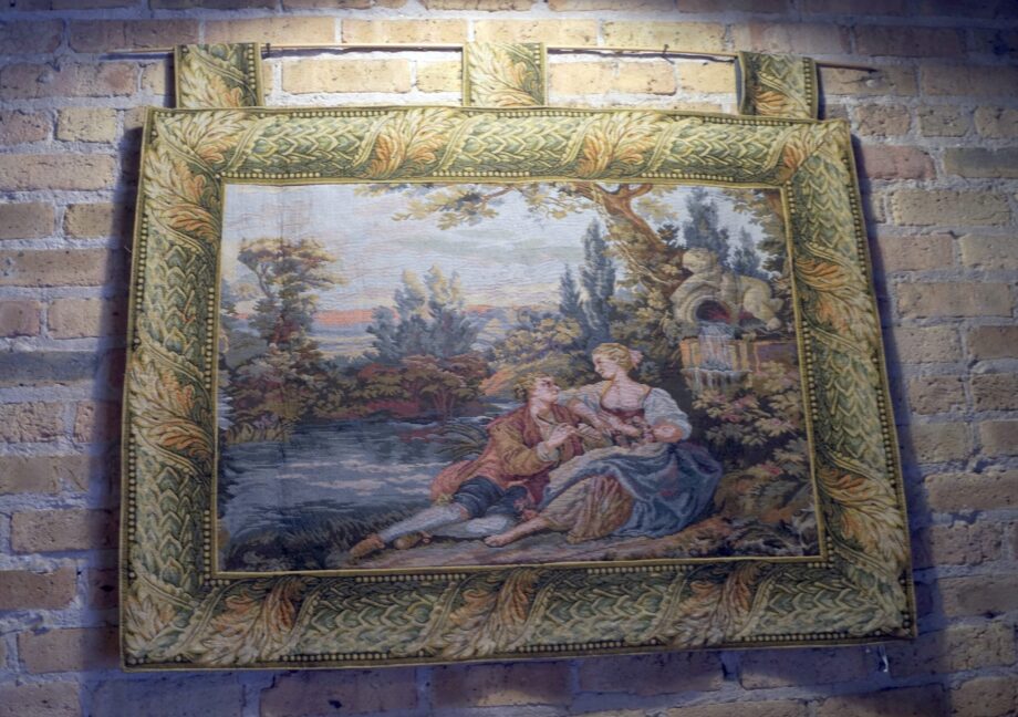 Vintage Italian Woven Tapestry