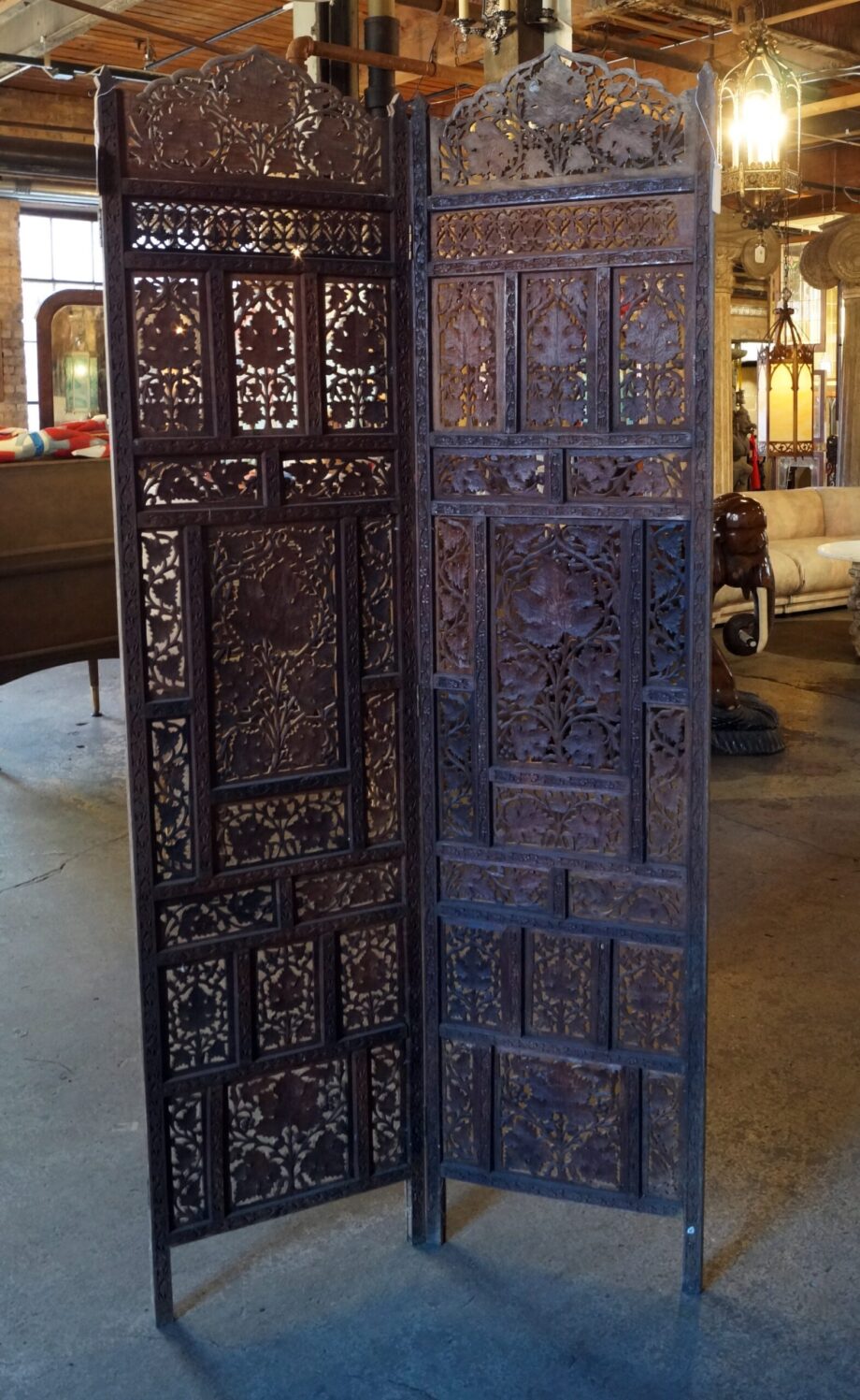 Ornate Carved Wooden Screens