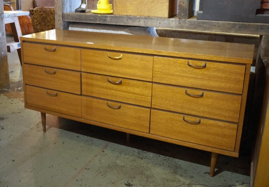 9 Drawer MCM Dresser