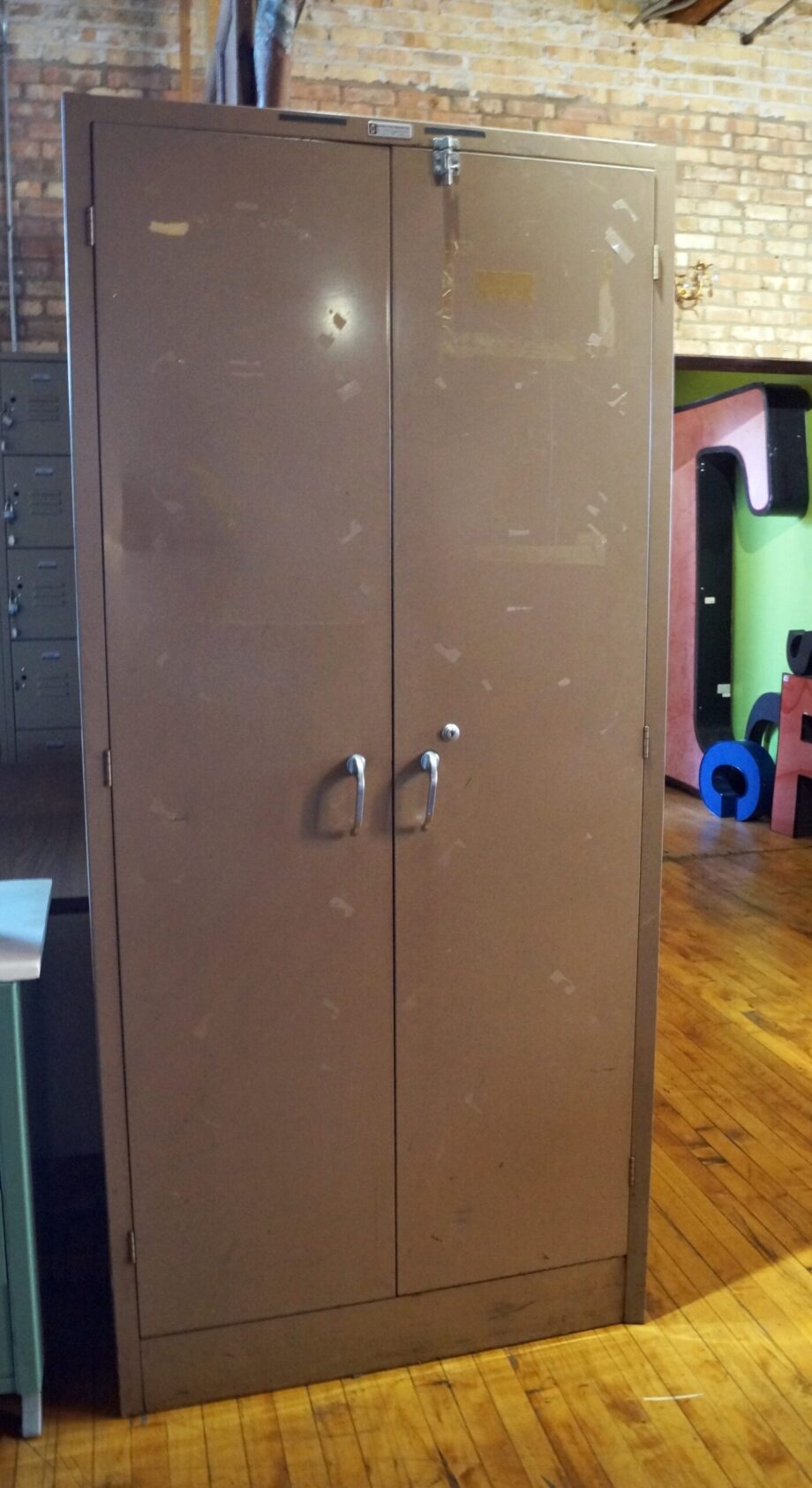 Tan 2 door Locker