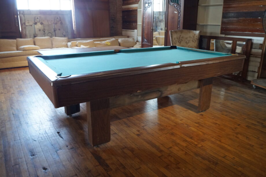 Wood Pool Table