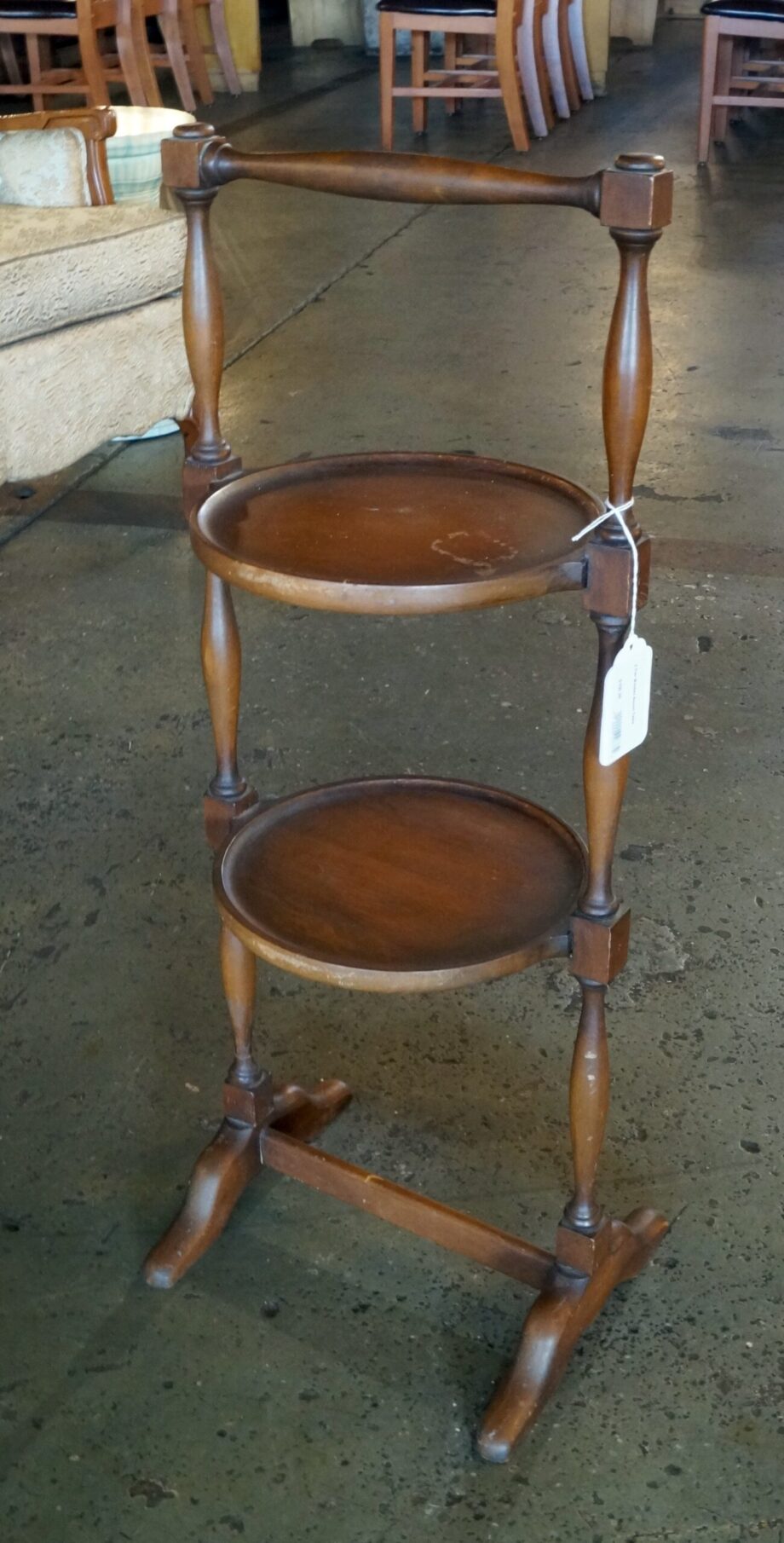 2 Tier Wooden Accent Table