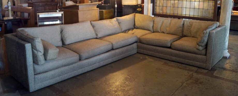 Grey Tweed Richard Himmel Sectional