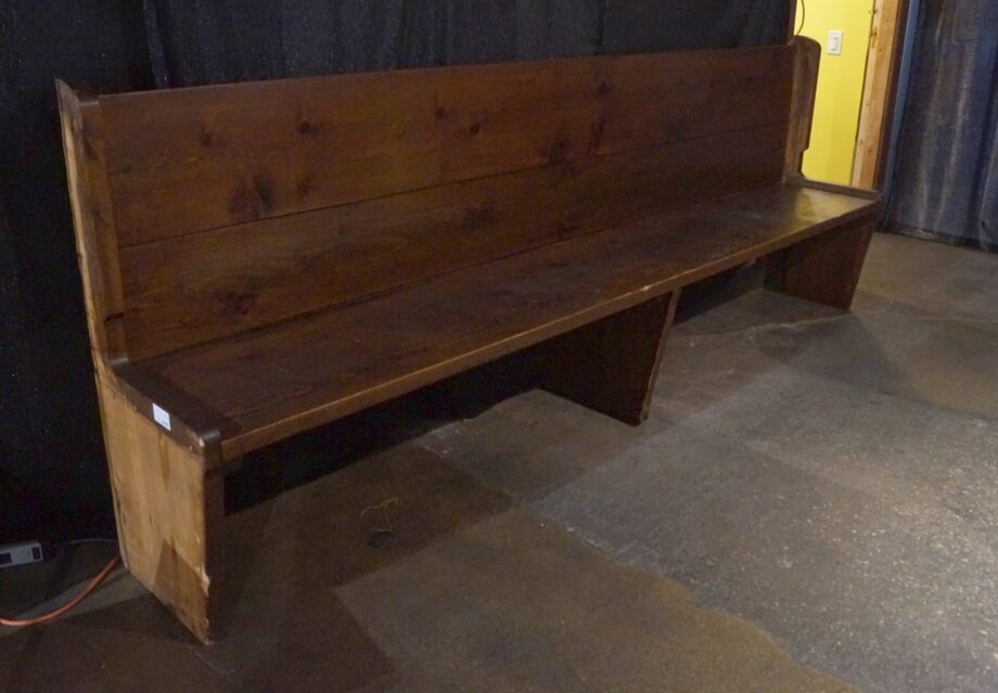 Long Wood Bench