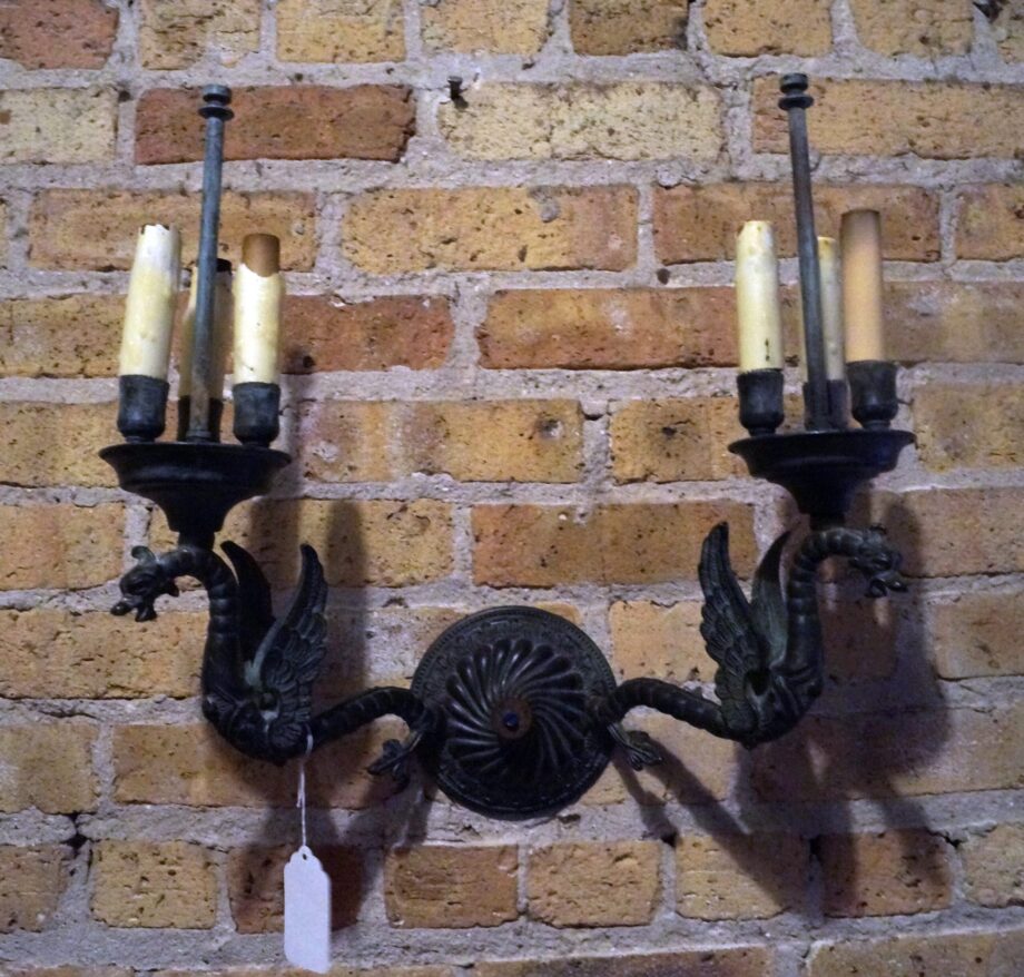 Double Dragon 3 Light Sconce