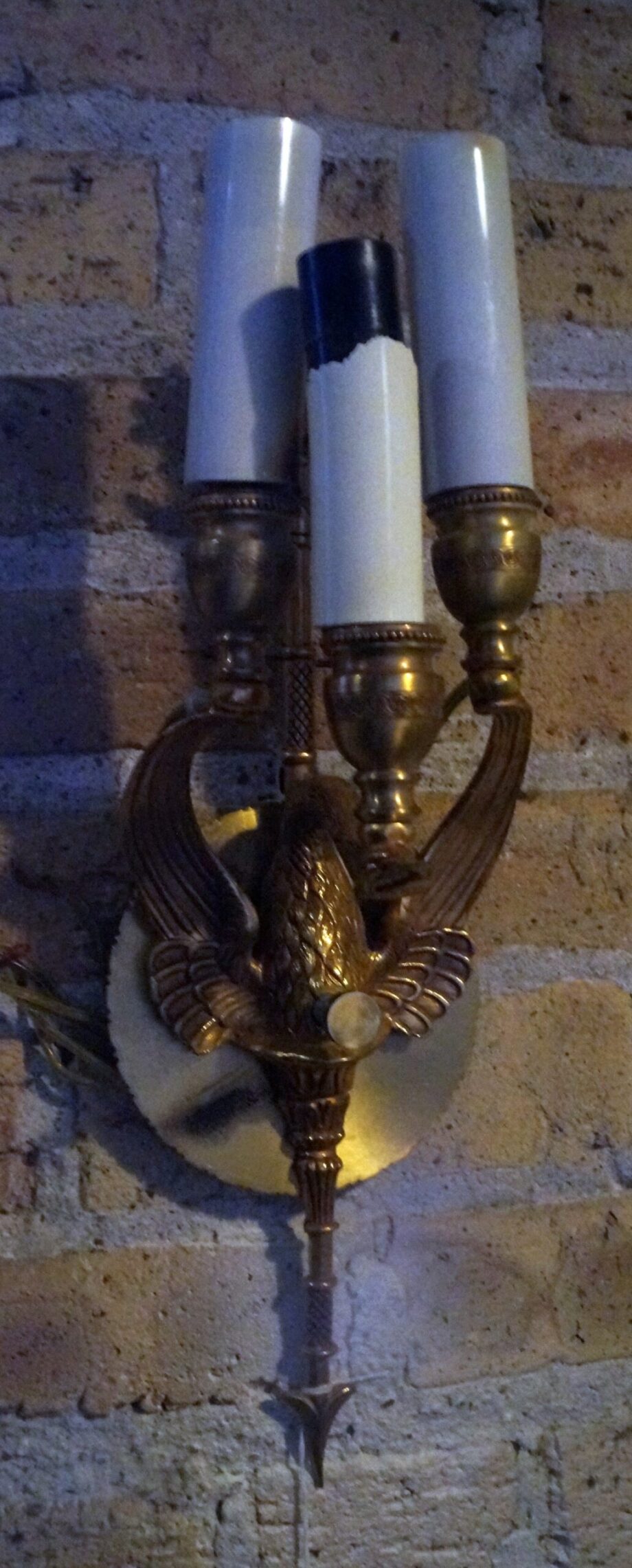 Gold Goose Sconce