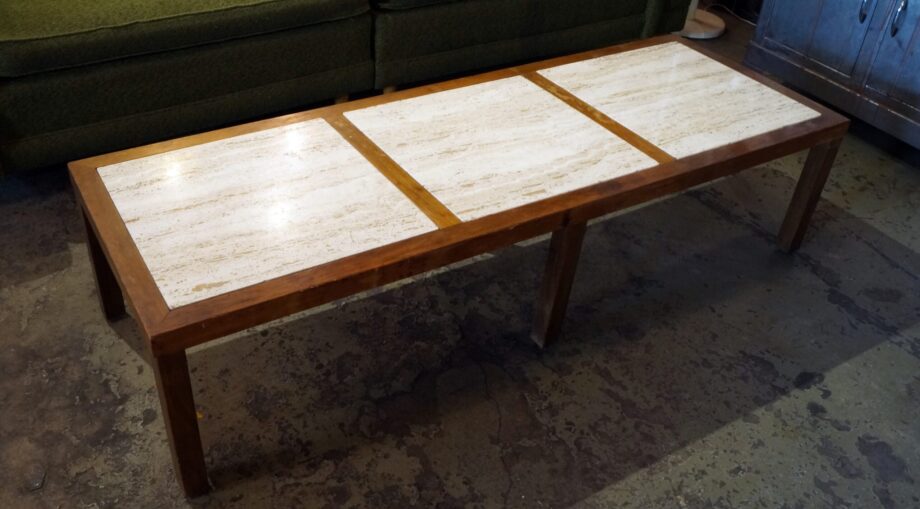 3 Stone Panel Coffee Table