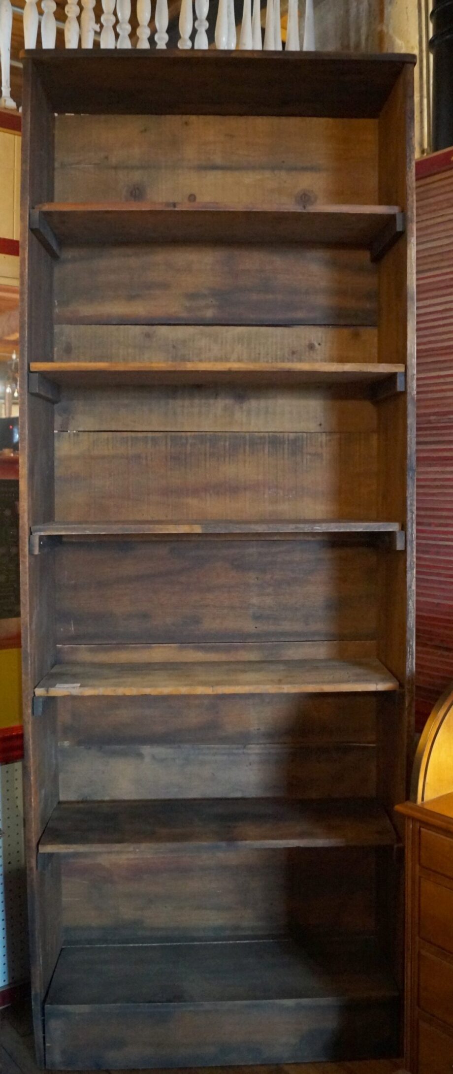 Tall 5 Shelf Craft Bookcase