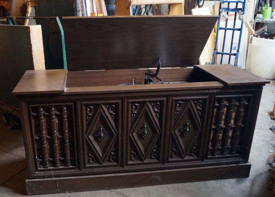 Electrophonic Stereo Console w Diamond Pattern