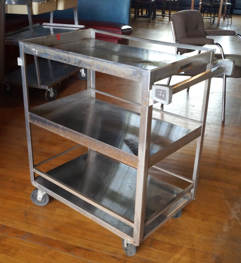 3 Tier Metal Radiology Medical Cart