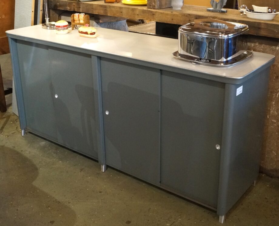 Metal Formica Top Buffet