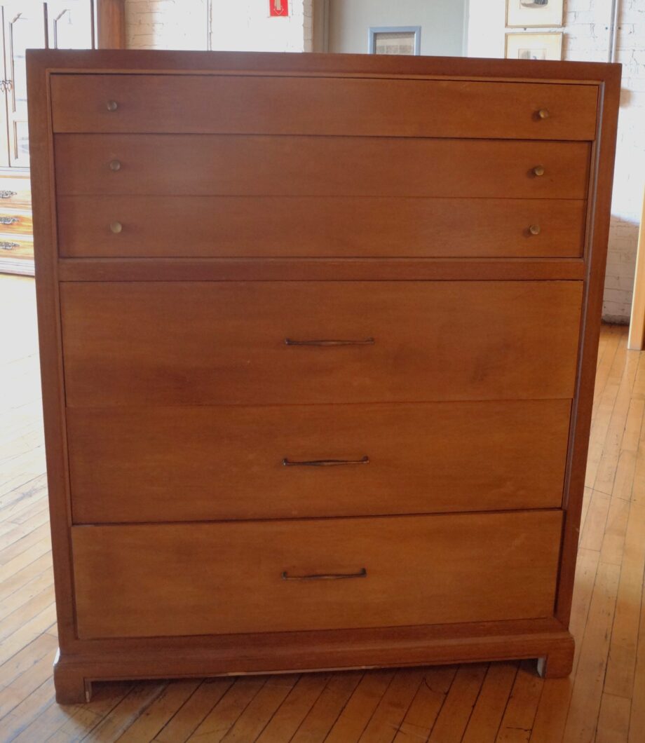 6 Drawer Tall Boy MCM Dresser