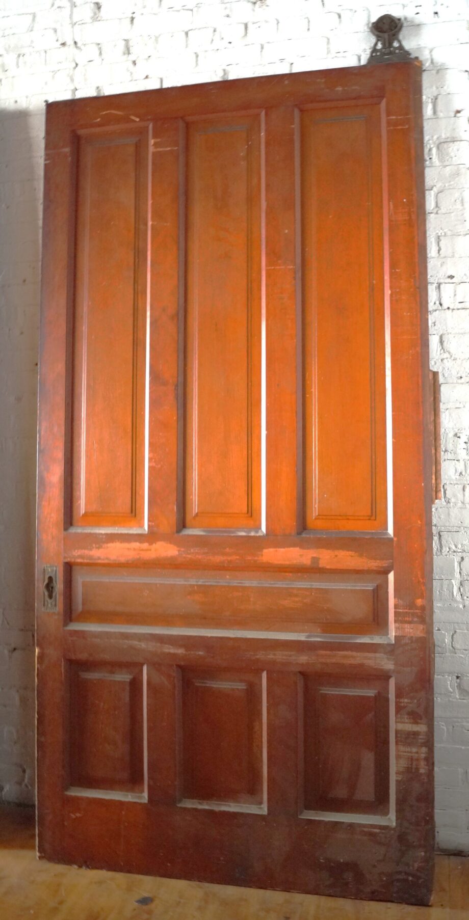 7 Panel Pocket door w Rail