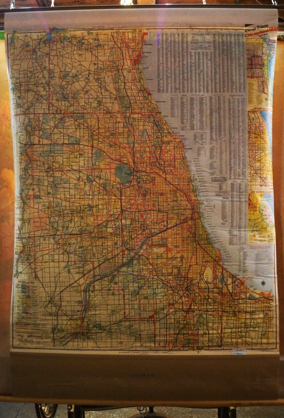 1977 Chicago Map