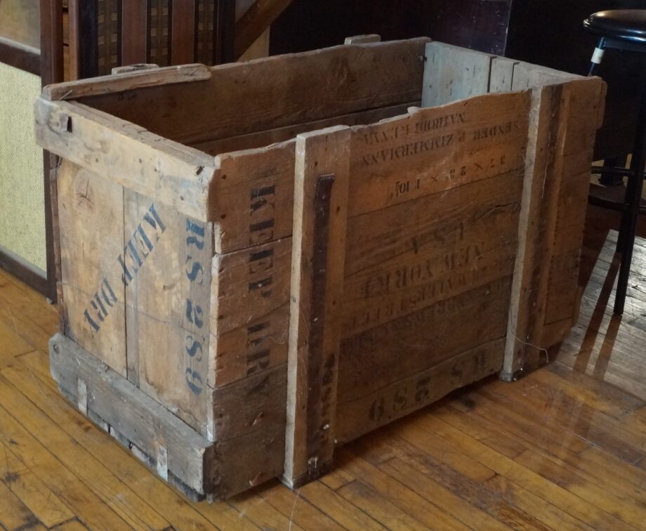 Antique Shipping Crate