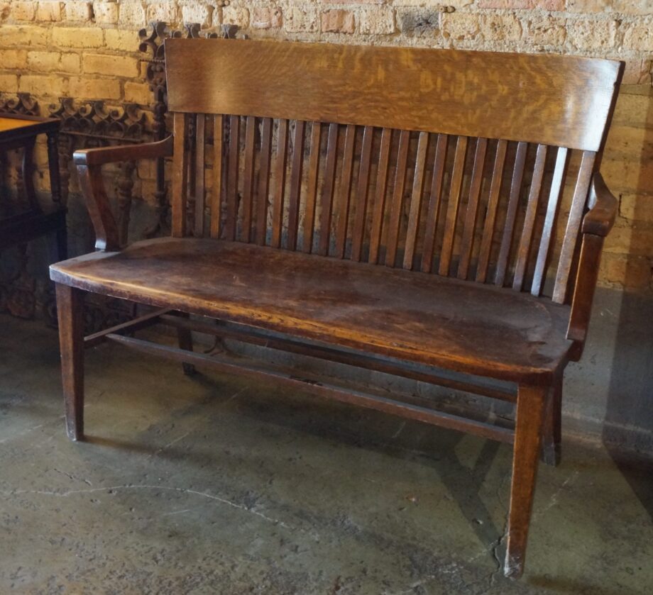 Wood Entryway Bench