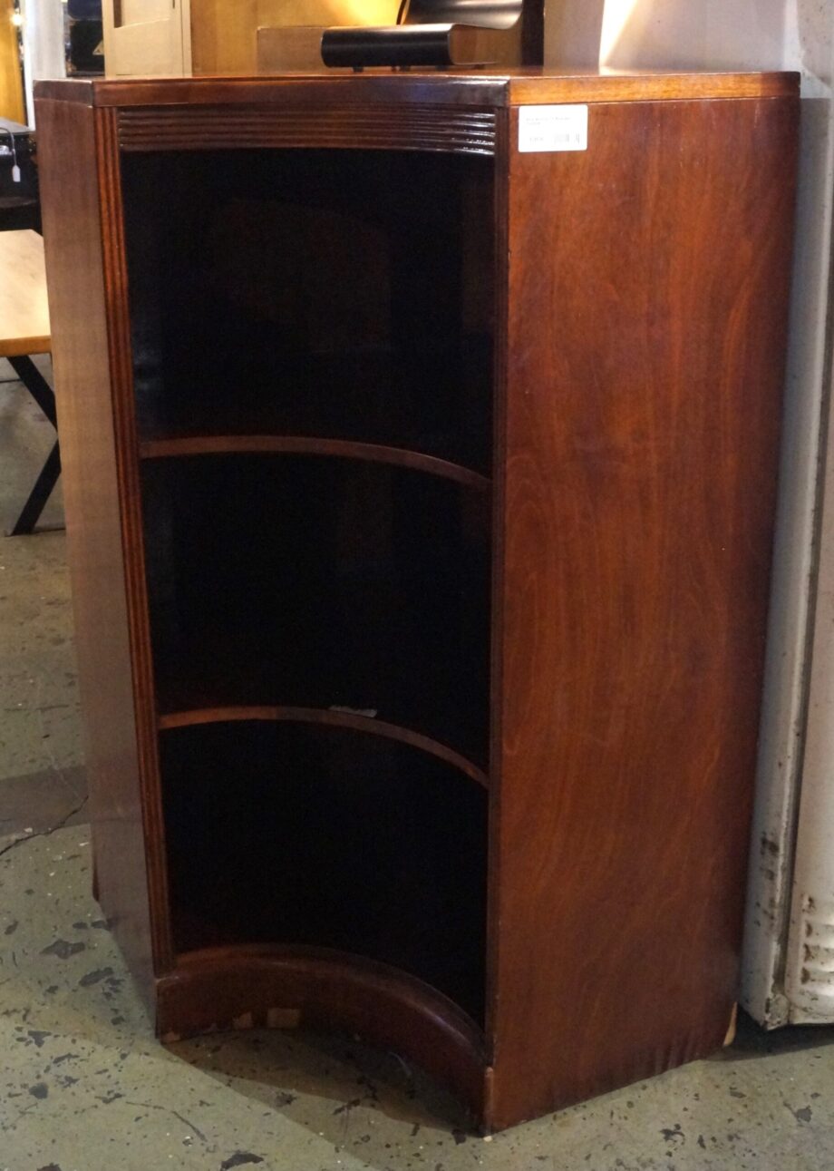 Solid Wood Corner Bookcase