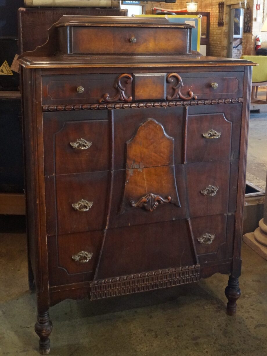 Eastlake Style Dresser w Ornate Drawers