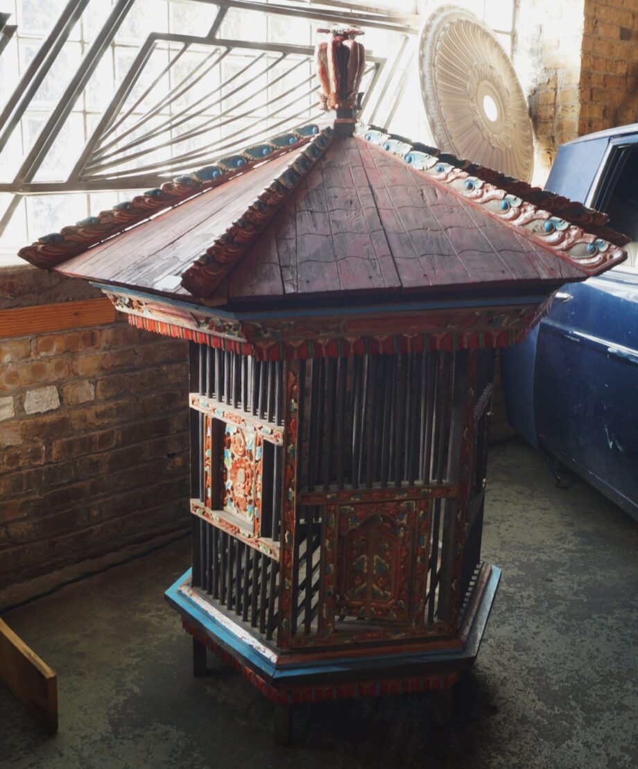 Painted Animal Cage