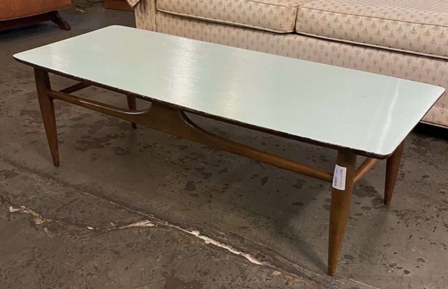 MCM Coffee Table w Seafoam Top