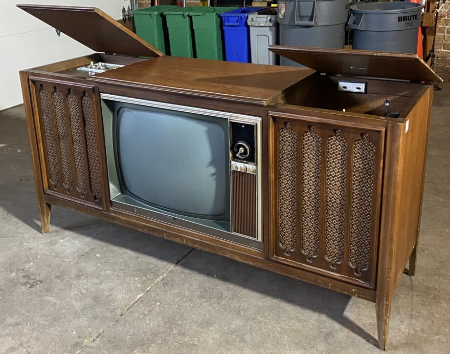 Zenith TV/Radio Record Console