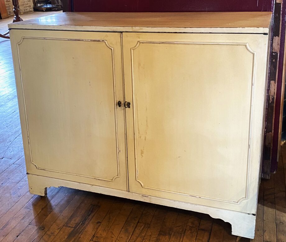 Sligh Cream Colored Cabinet w Divider Drawers