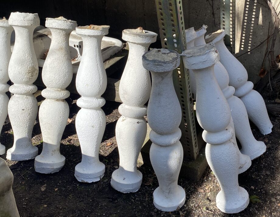 White Limestone Baluster