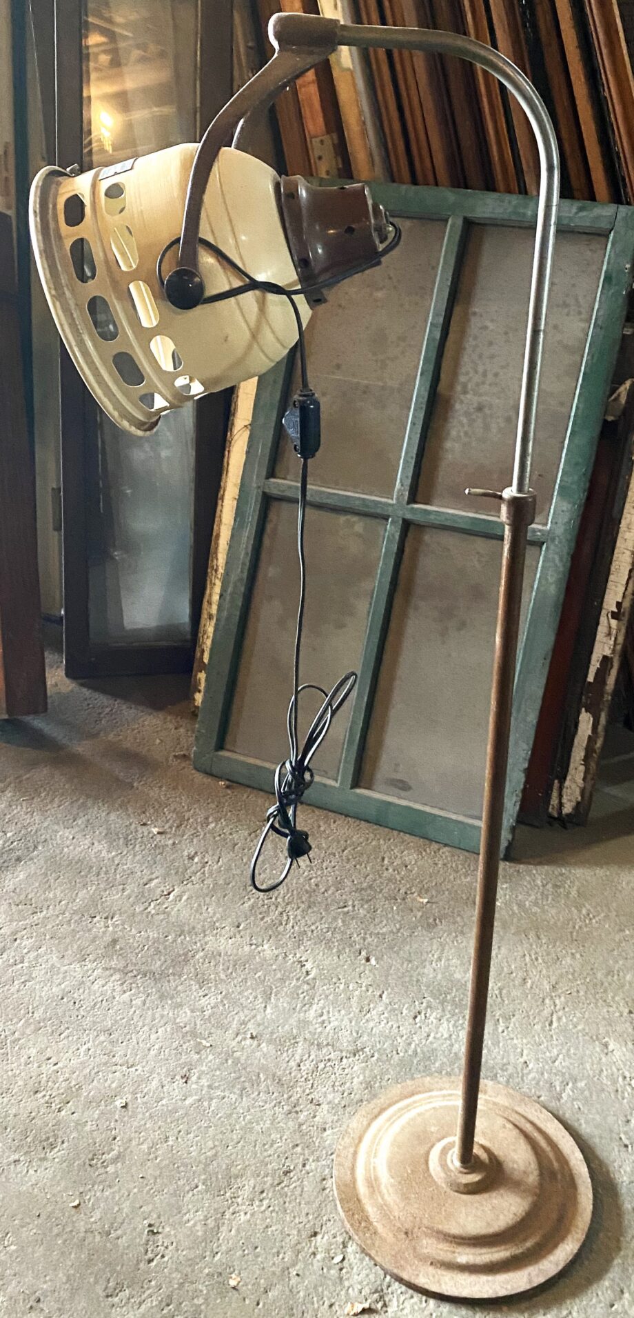 Antique Caged Floor Lamp