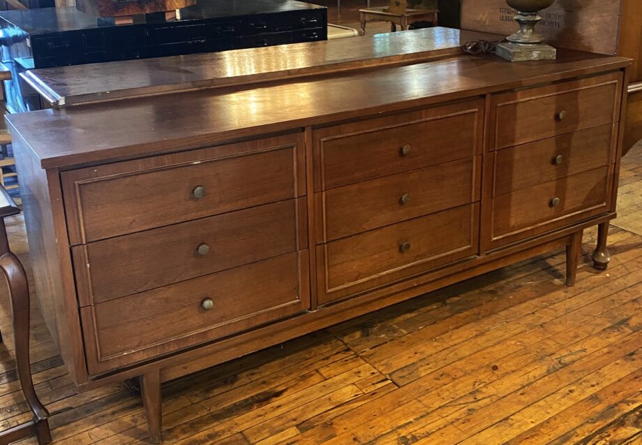 9 Drawer MCM Dresser