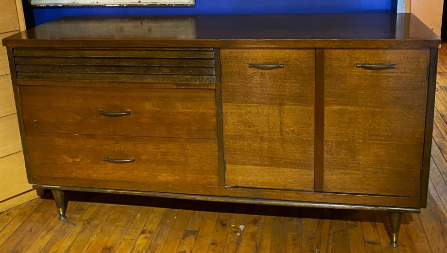 Bassett MCM Credenza w Fan Drawer