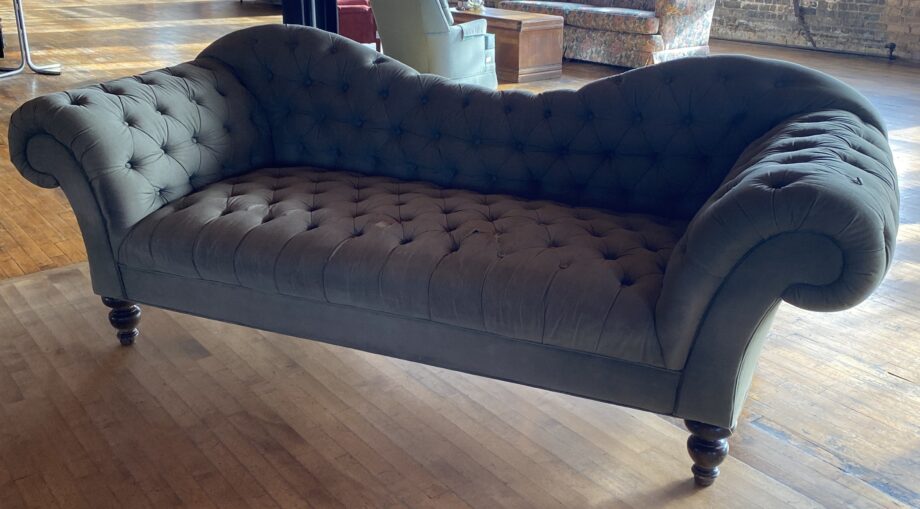 Grey Chesterfield Couch