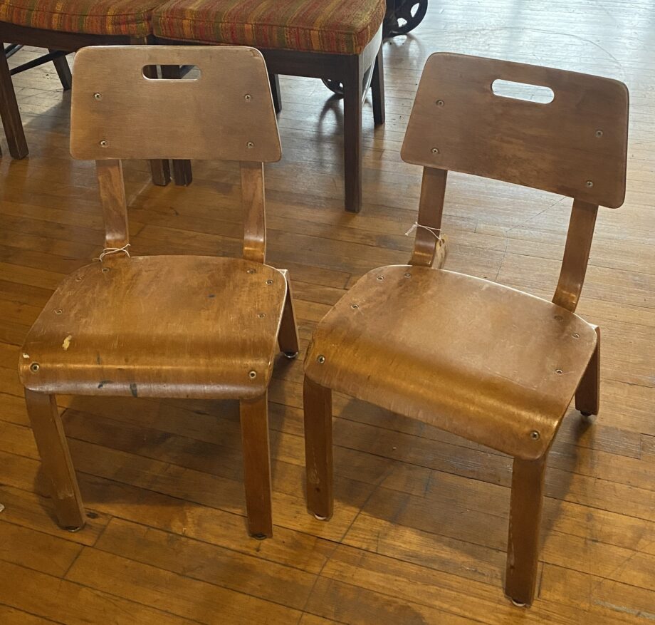 Wood MCM Children's Chair