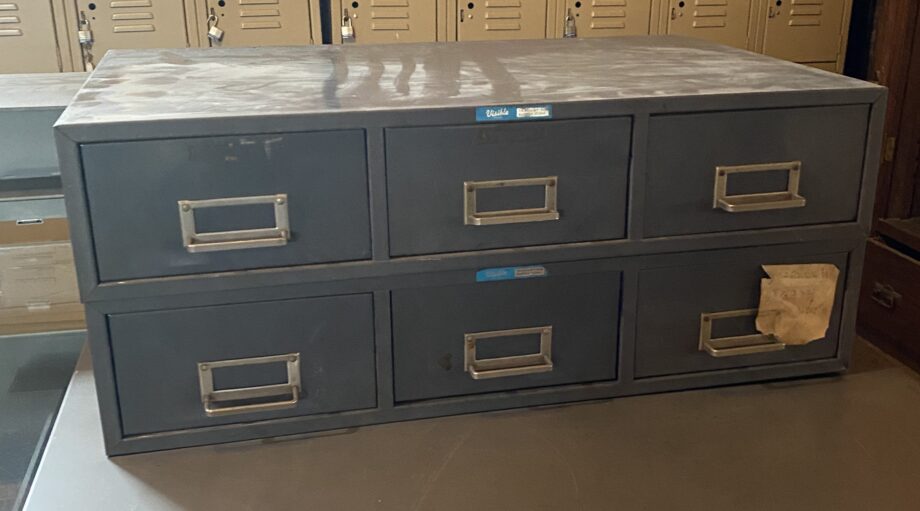 3 Drawer Metal File Pair