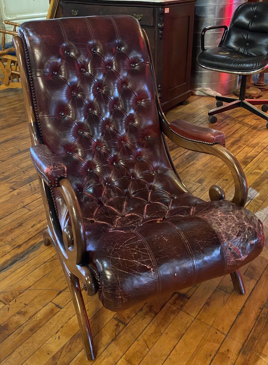 Vintage Chesterfield Arm Chair