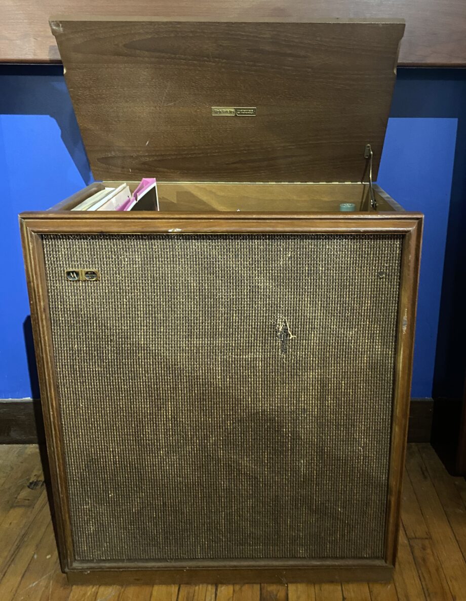 Stand Alone Mortorola HiFi Record and Speaker Cabinet