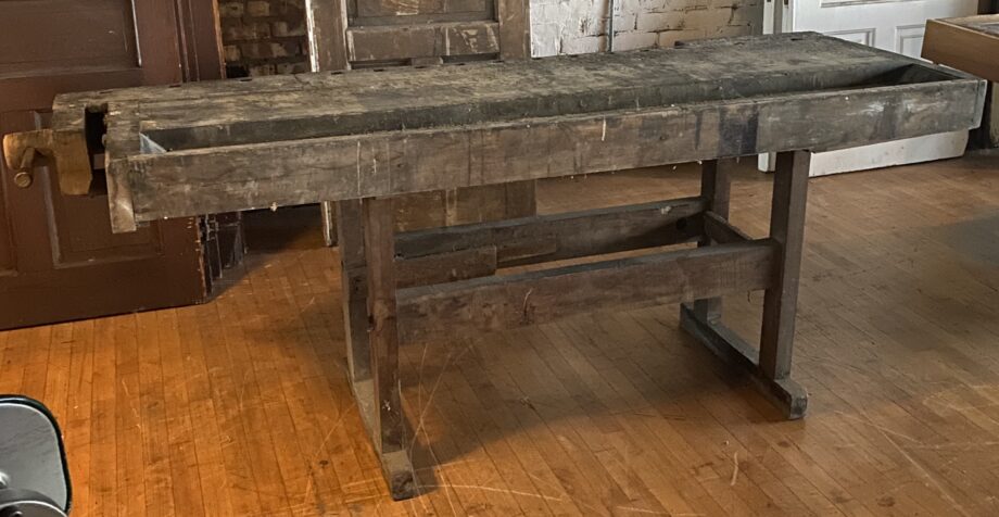 Antique Carpenter Workbench