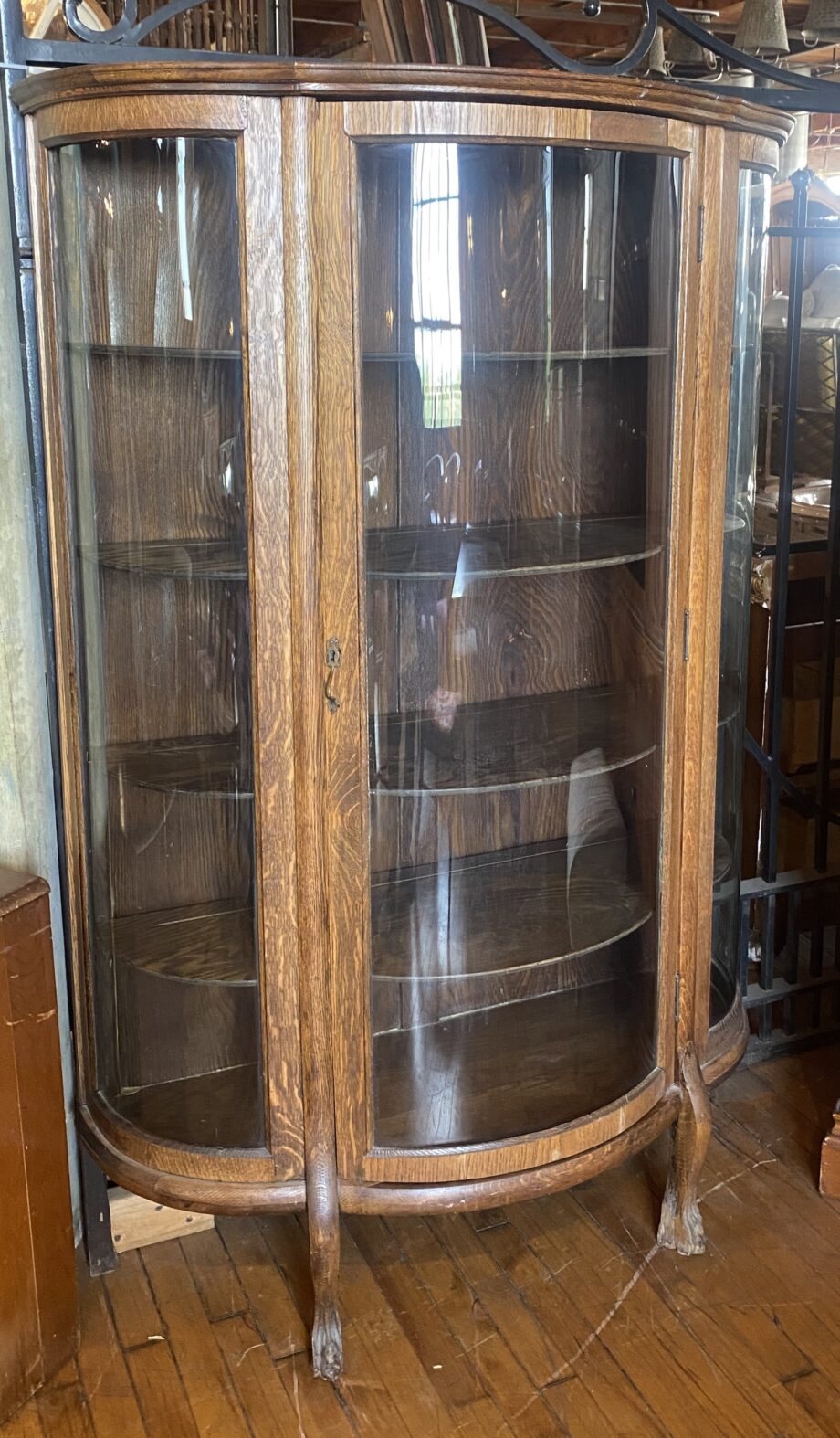 3 Section Curio Cabinet