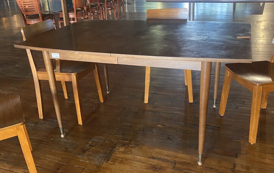 MCM Style Dining Table w Ball Feet