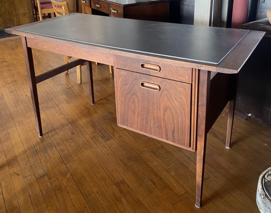 Slate Top 60s MCM Desk