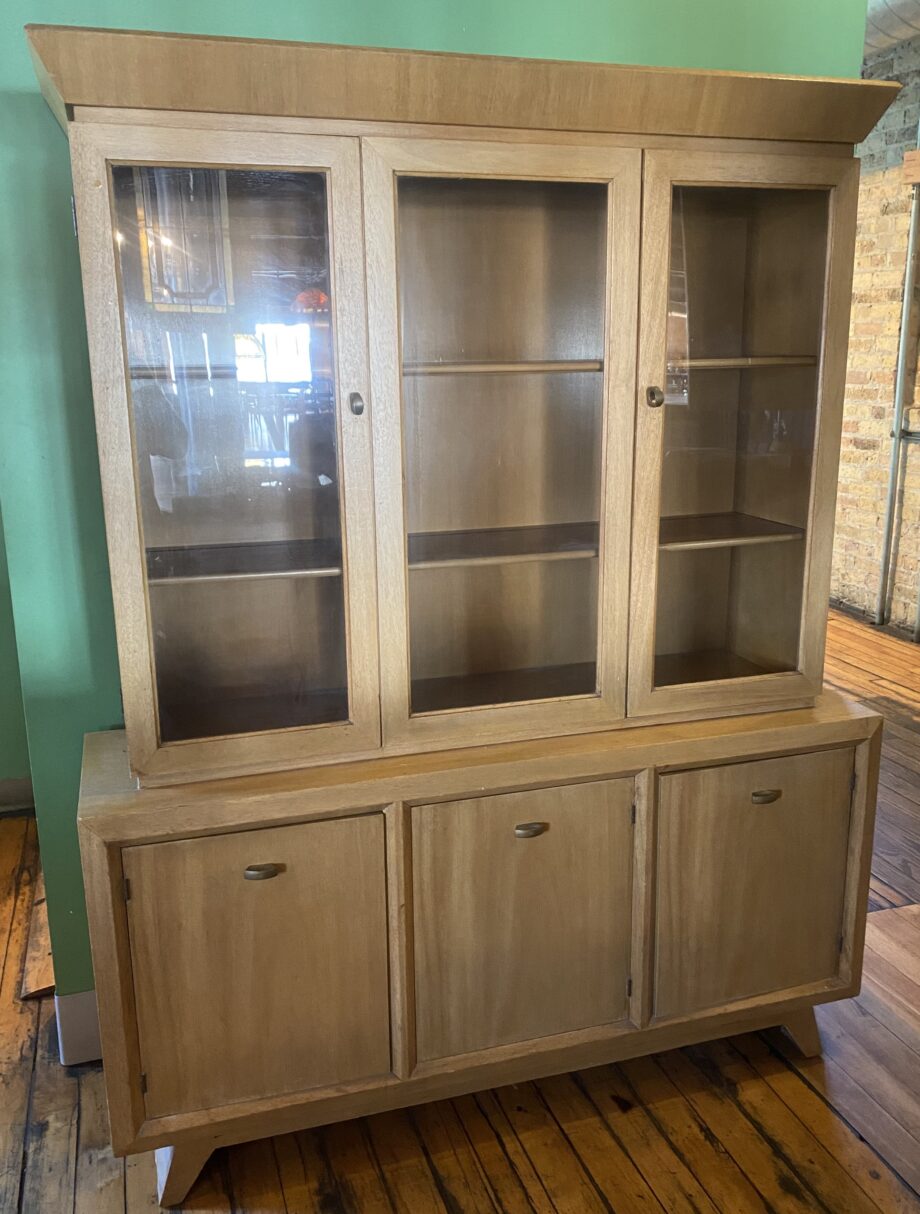 Blonde Short Hutch w 5 Doors