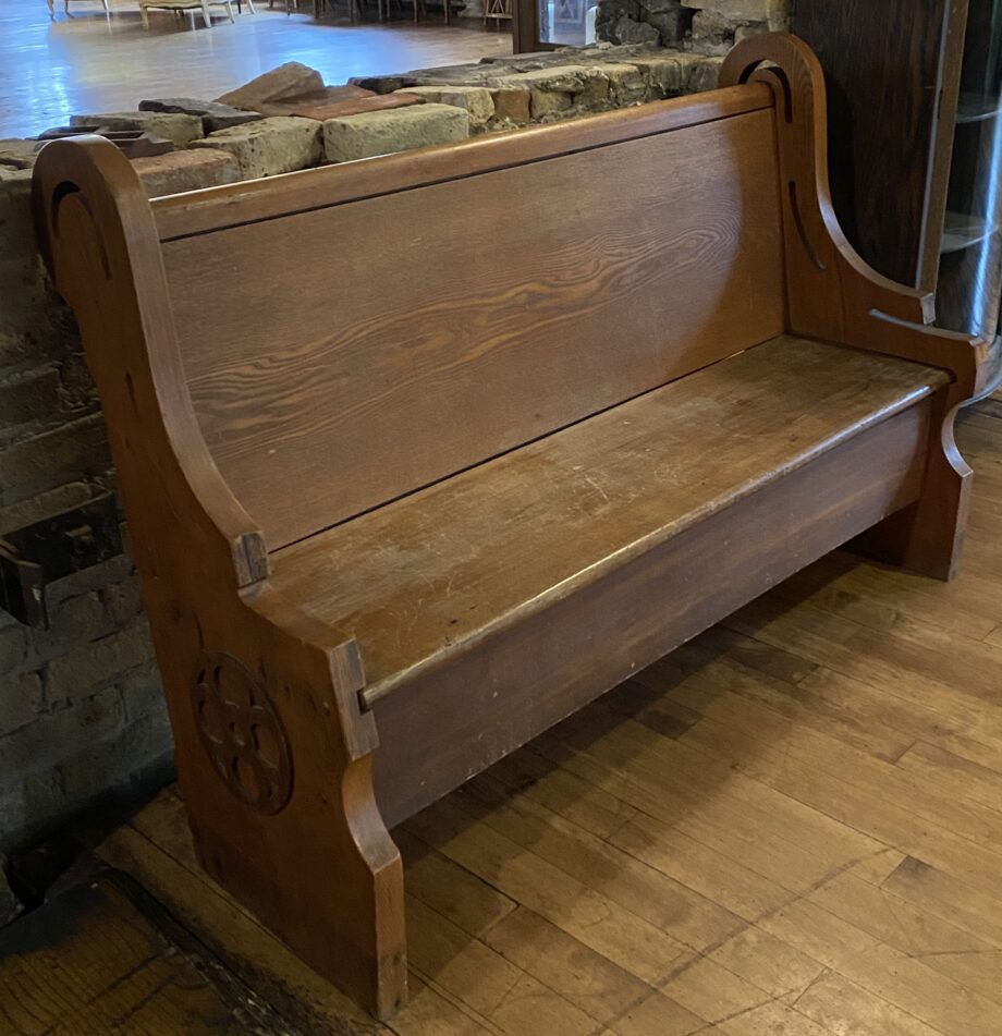 Short Pew From The Moody Church