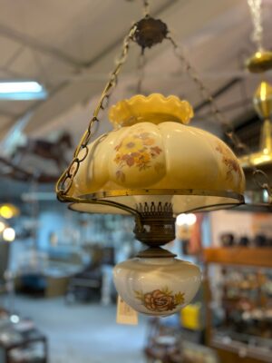 Antique Painted Lantern Chandelier