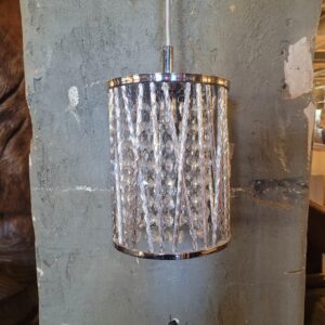 Chrome Prism Pendant Light