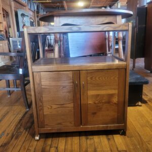 Vintage 2 Door Bar Cart