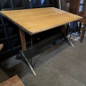 Blonde Vintage Mayline Drafting Table