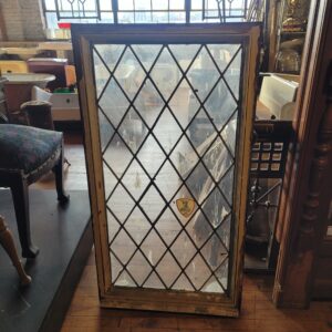 Diamond Lead Glass Window