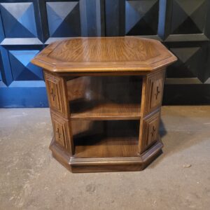 Vintage Octagonal Side Table