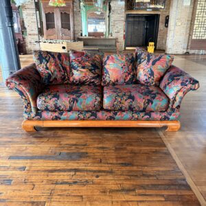 Vintage Asian Style Colorful Sofa