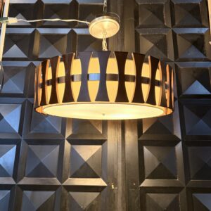 4 Light Modern Kichler Wooden Circular Light